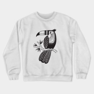 Boho style toucan Crewneck Sweatshirt